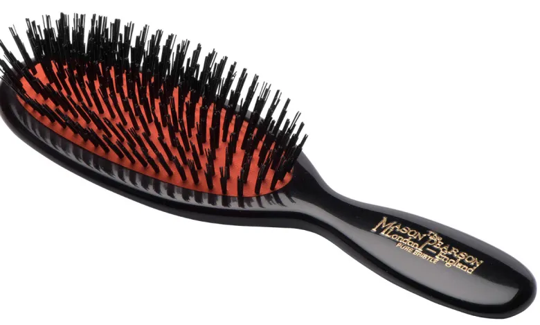Pocket Boar Bristle Hairbrush B4