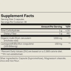 Prebiotic + Probiotic