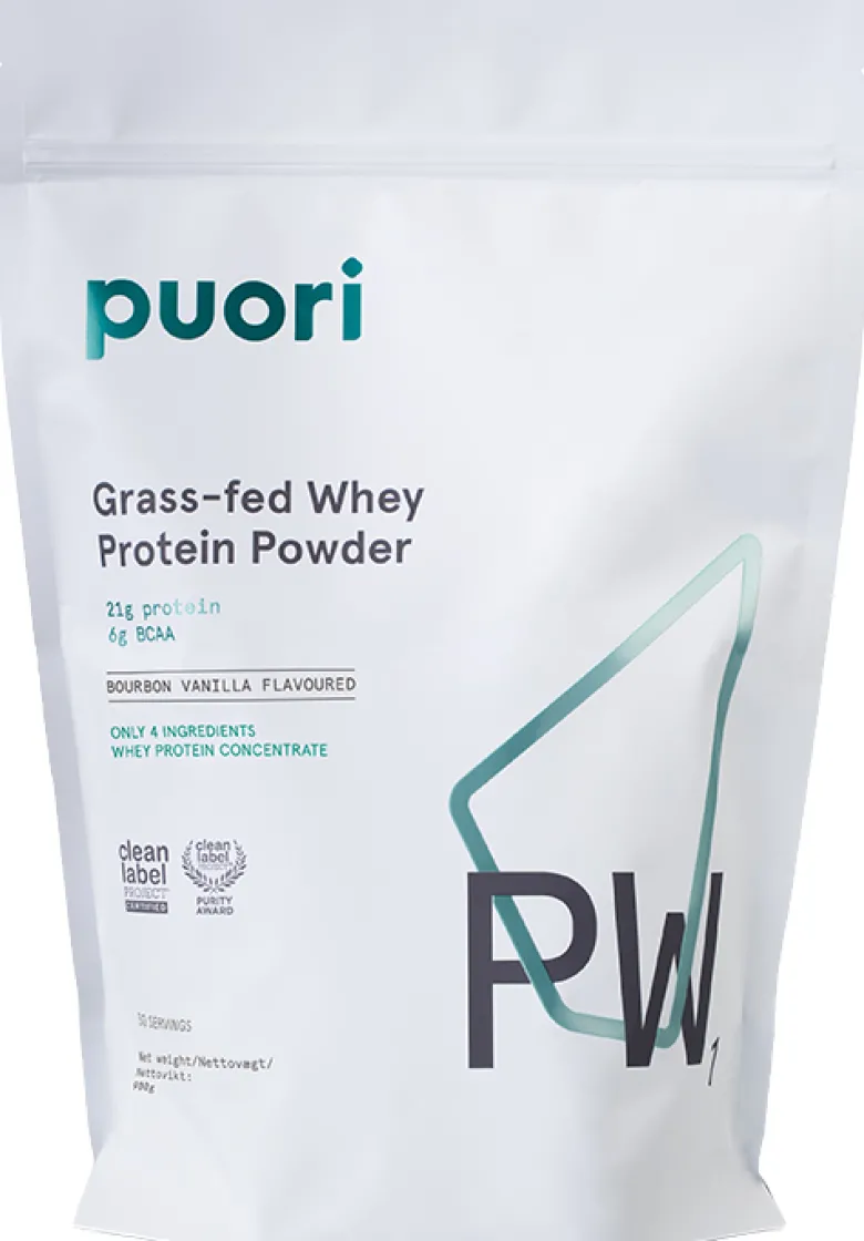 Puori PW1 - Grass-fed Whey Protein with Bourbon Vanilla