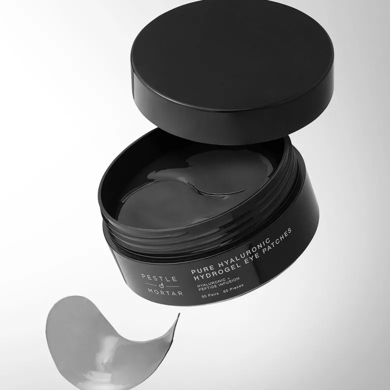 Pure Hyaluronic Hydrogel Eye Patches
