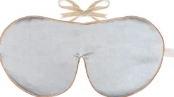 Pure Mulberry Silk Lavender Eye Mask Silver