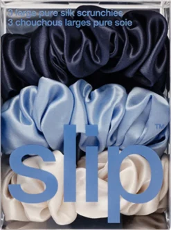 pure silk large scrunchies