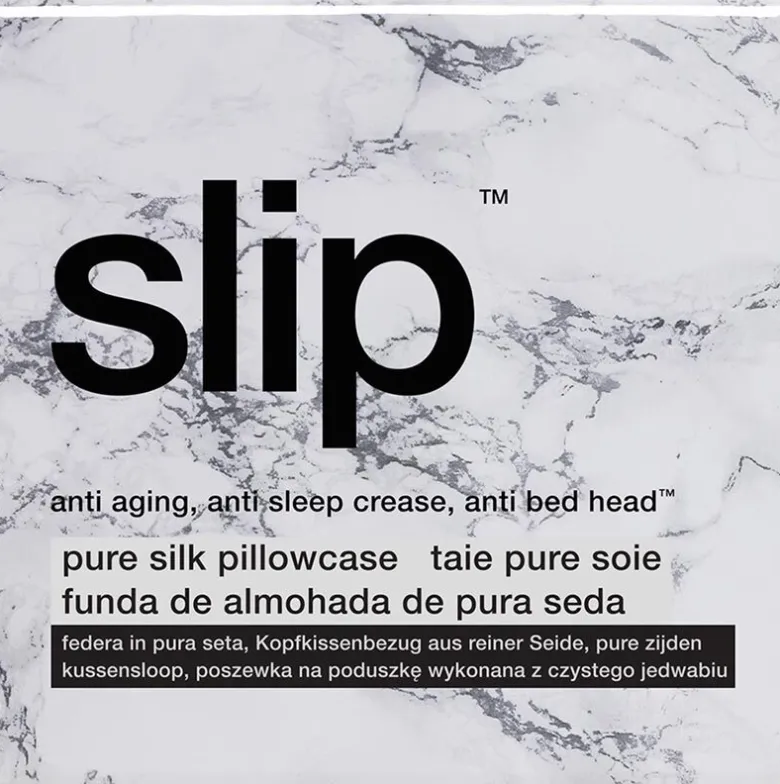 pure silk pillowcase marble
