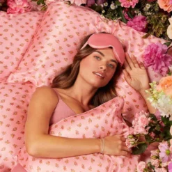 Pure Silk Queen Pillowcase - petal