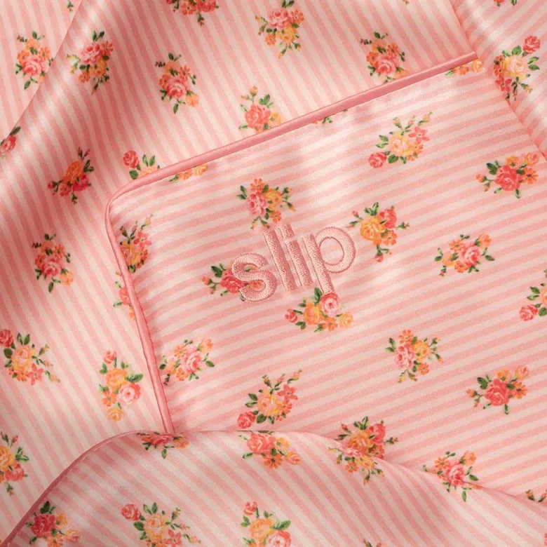 Pure Silk Queen Pillowcase - petal