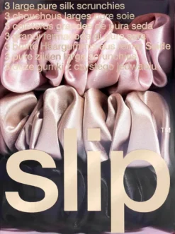 Pure Silk Scrunchies Large