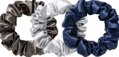 Pure Silk Scrunchies Large