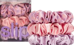 Pure Silk Scrunchies Large