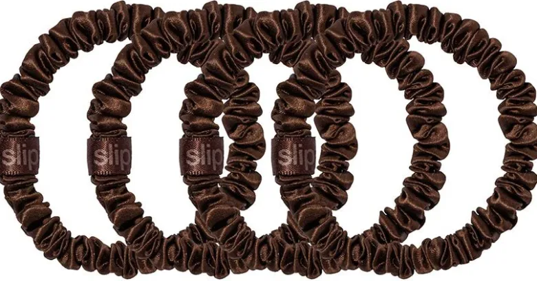 Pure Silk Skinny Scrunchies