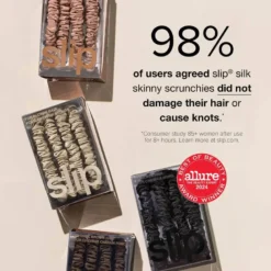 Pure Silk Skinny Scrunchies