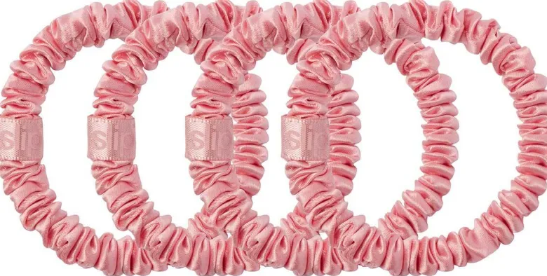 Pure Silk Skinny Scrunchies