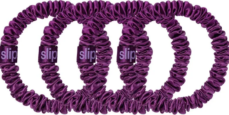 Pure Silk Skinny Scrunchies