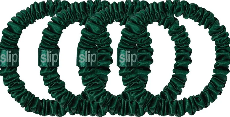 Pure Silk Skinny Scrunchies