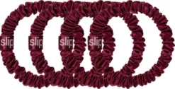 Pure Silk Skinny Scrunchies