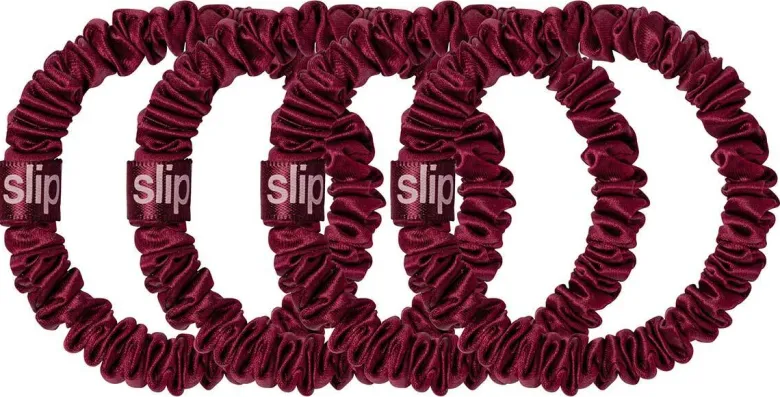 Pure Silk Skinny Scrunchies