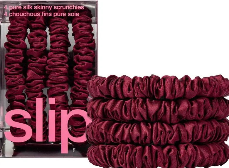 Pure Silk Skinny Scrunchies