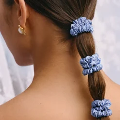Pure Silk Skinny Scrunchies