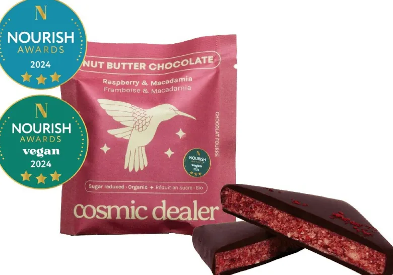 Raspberry & Macadamia nut butter chocolate box