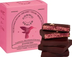 Raspberry & Macadamia nut butter chocolate box