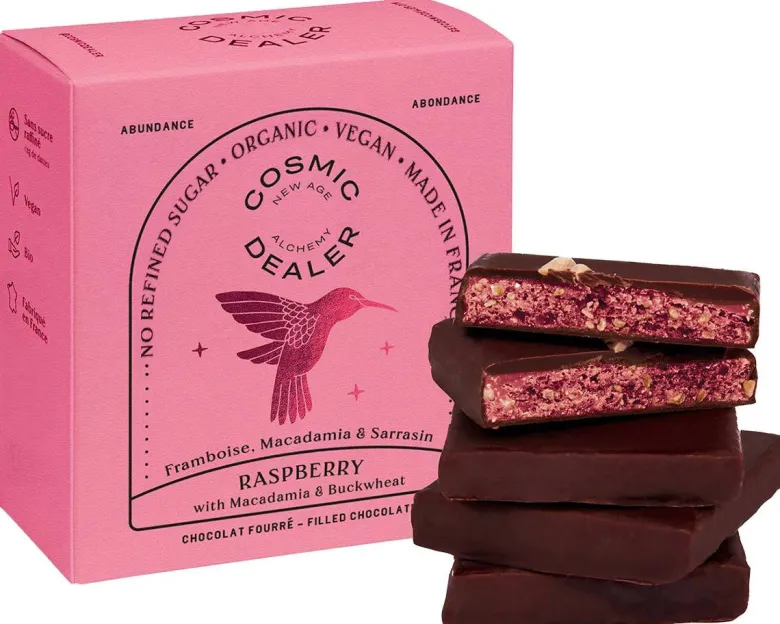 Raspberry & Macadamia nut butter chocolate box