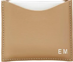 Refillable Fine Leather Compact Case