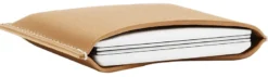 Refillable Fine Leather Compact Case