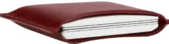 Refillable Fine Leather Compact Case
