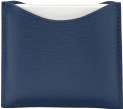 Refillable Fine Leather Compact Case