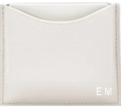 Refillable Fine Leather Compact Case