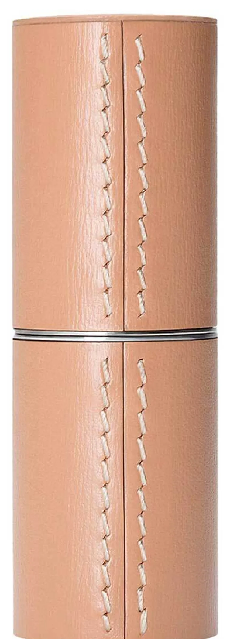 Refillable Fine Leather Lipstick Case