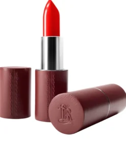 Refillable Fine Leather Lipstick Case