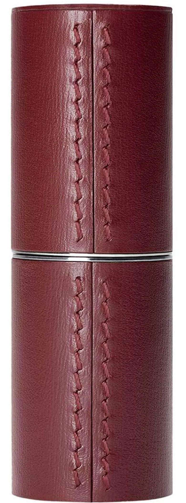 Refillable Fine Leather Lipstick Case