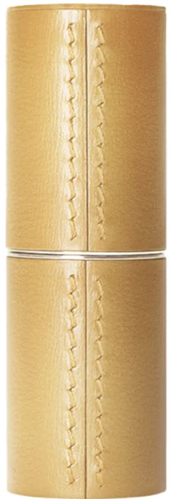 Refillable Fine Leather Lipstick Case