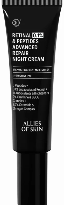 Retinal 0.1% & Peptides Advanced Repair Night Cream