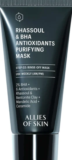 Rhassoul & BHA Antioxidants Purifying Mask