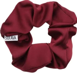 Ribbon Scrunchie - French Wine