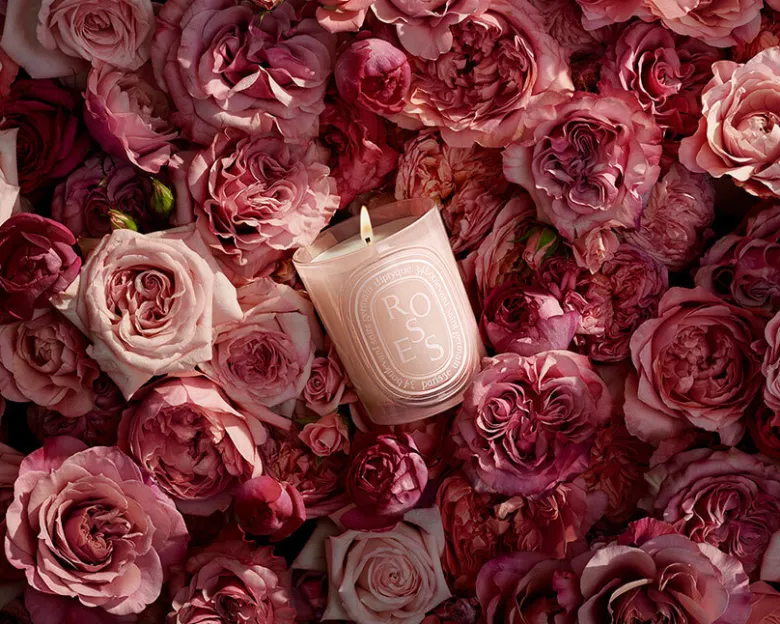Roses Medium candle