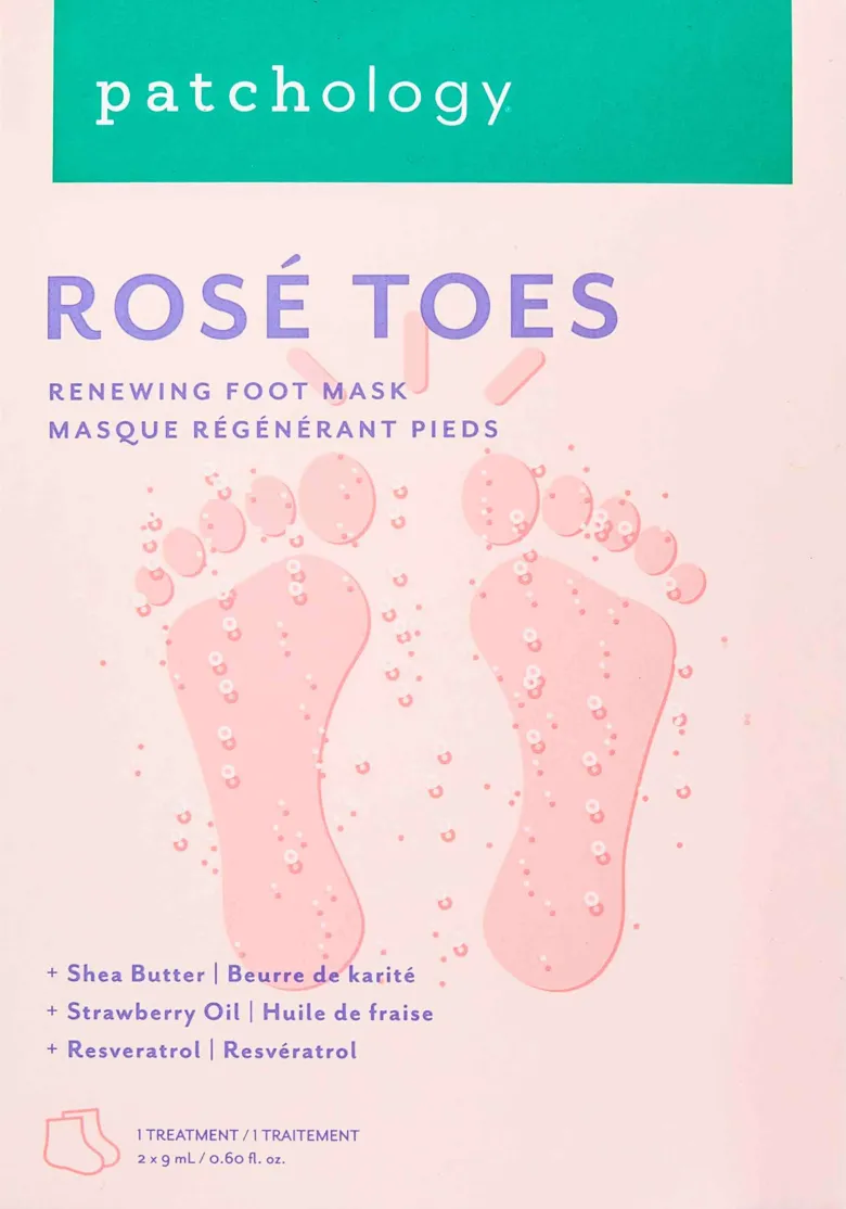 Rosé Toes - Renewing Foot Mask