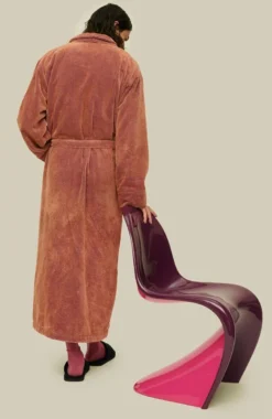 Roza Velour Long Robe