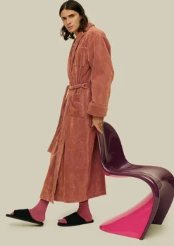Roza Velour Long Robe