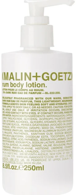 Rum Body Lotion