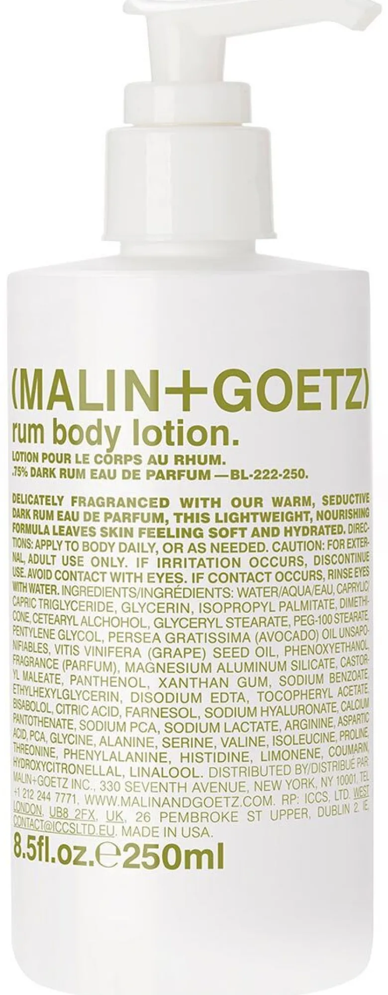 Rum Body Lotion