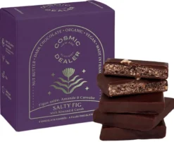 Salty Fig & Grilled Almond nut butter chocolate box