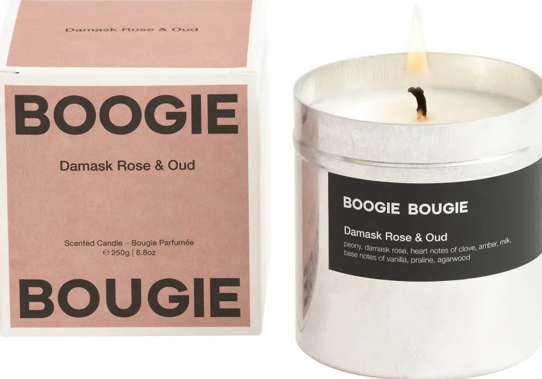 Scented Candle Damask Rose & Oud