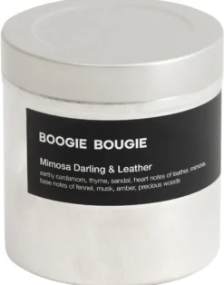Scented Candle Mimosa Darling & Leather