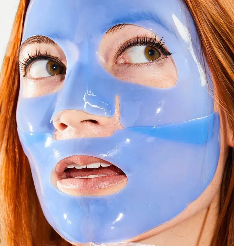 Serve Chilled On Ice Firming Hydrogel Mask