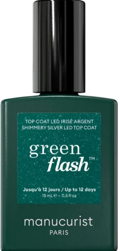 SHIMMERY TOP COAT- SILVER