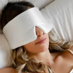 Silk Sleep Mask - Akoya Pearl