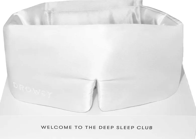 Silk Sleep Mask - Akoya Pearl