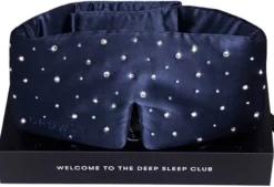 Silk Sleep Mask - Crystals by Swarovski